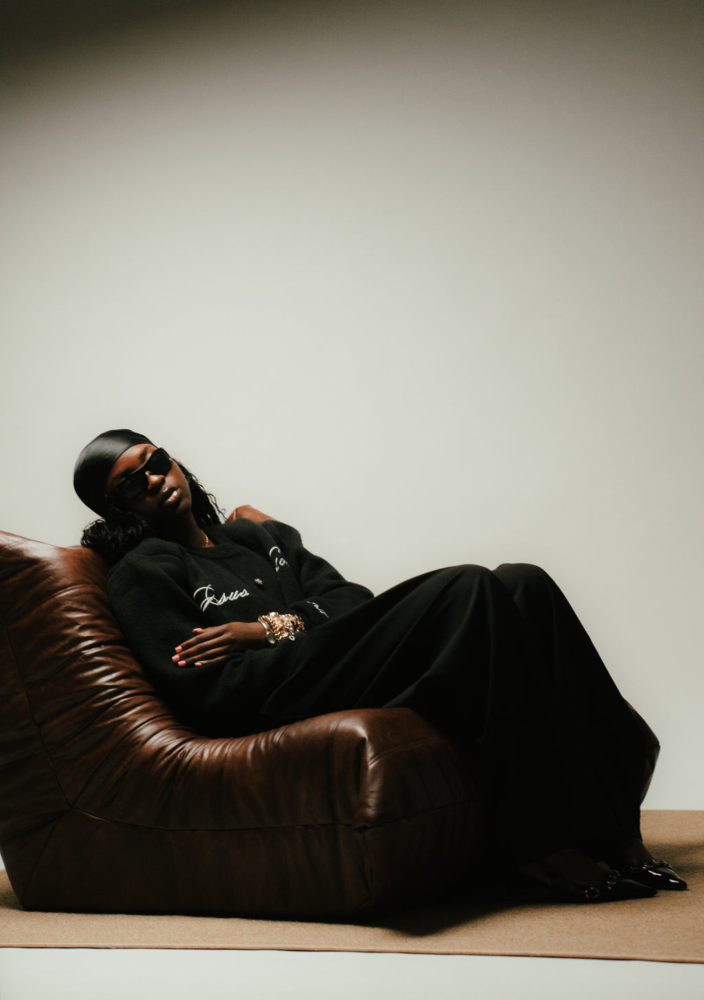 JESUS IS GOD BLACK CARDIGAN